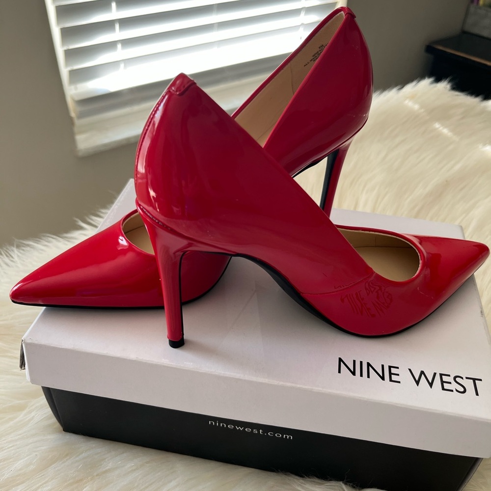 Nine West Red Heels
